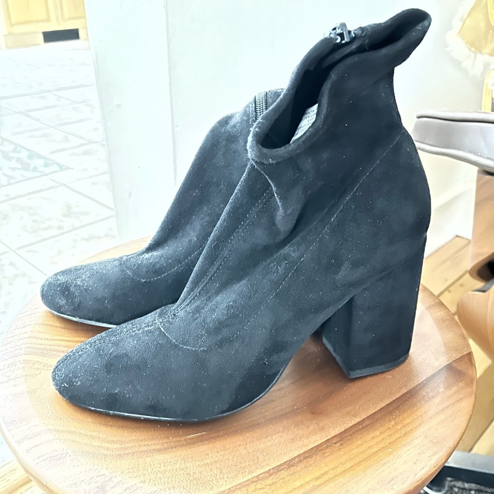Suede Booties
